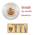 Modern Brushed Gold Metal Adjustable Pendant Light with Globe Glass Shade